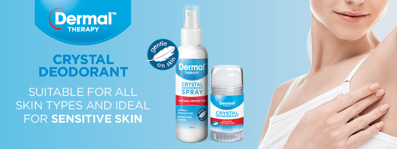 Buy Dermal Therapy Crystal Deodorant Stick 120g Online at Chemist